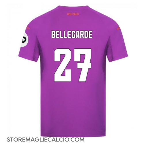 Wolves Jean-Ricner Bellegarde #27 Maglia Gara Terza Repliche 2024-25 Maniche Corte Wolves Jean-Ricner Bellegarde #27 Maglia Gara Terza Repliche 2024-25 Maniche Corte